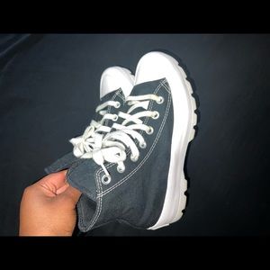 Womens Converse Chuck Taylor All Star Hi Lugged Sneaker - Black